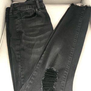 Wild Fable High Waisted Distressed Jeans